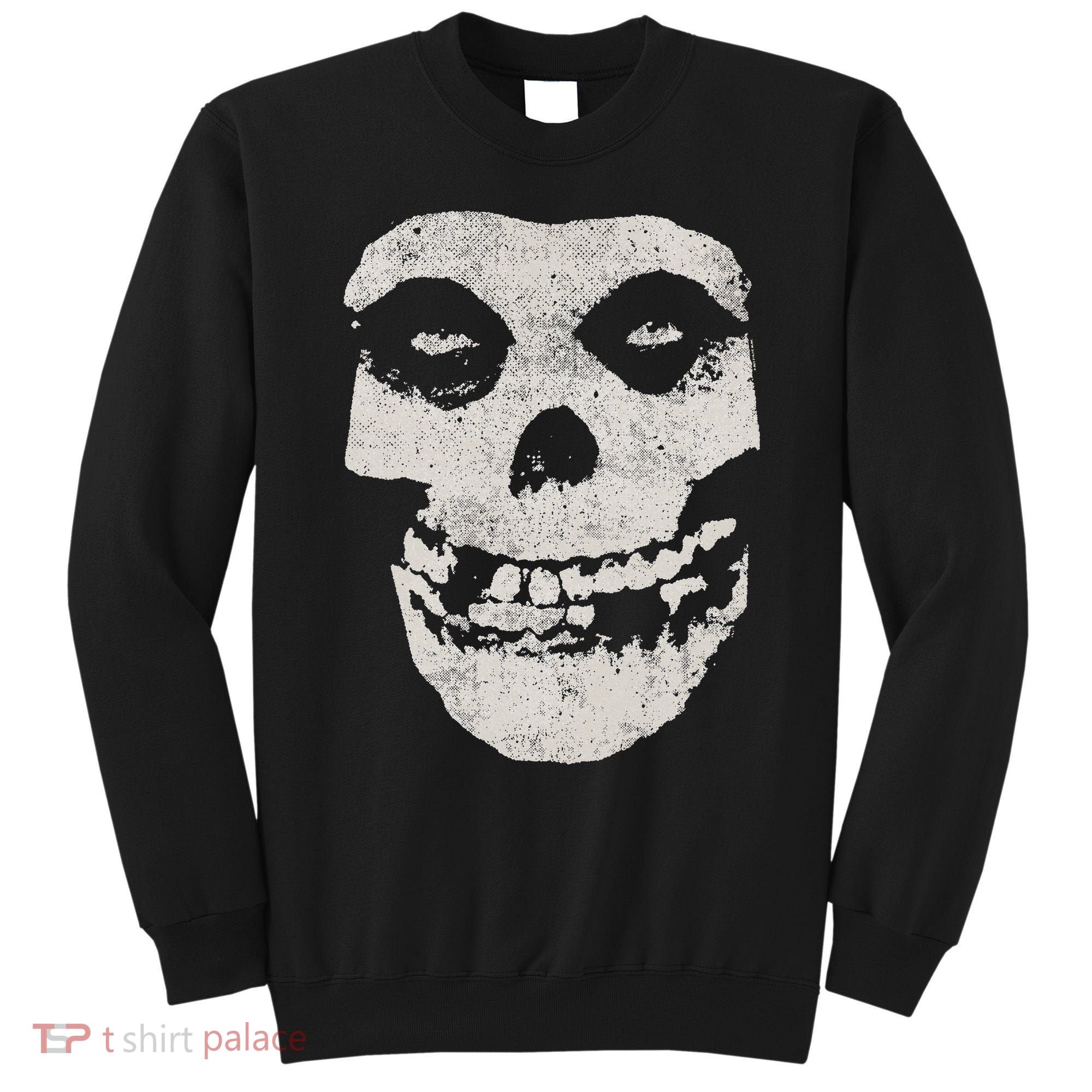 Distressed Skull Sweatshirt