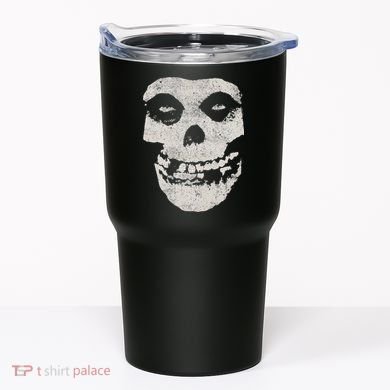 Distressed Skull Tumbler