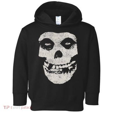 Distressed Skull Toddler Hoodie