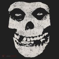 Distressed Skull Golf Towel thumb 3