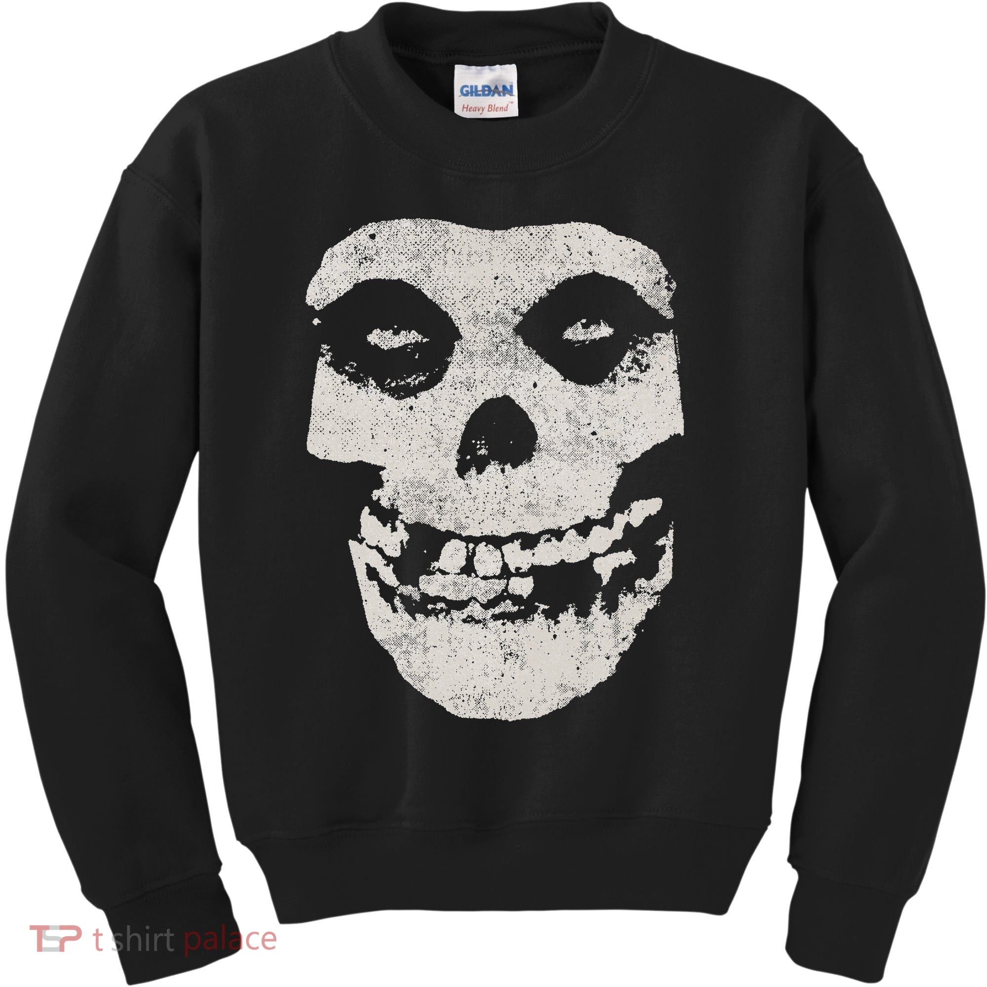 Distressed Skull Kids Sweatshirt