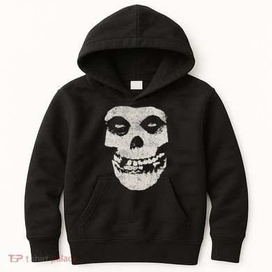 Distressed Skull Kids Hoodie