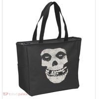 Distressed Skull Tote Bag thumb 2