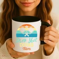 Drop Shot Divas Funny Pickleball Team Cool Gift Coffee Mug thumb 3