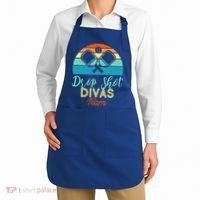 Drop Shot Divas Funny Pickleball Team Cool Gift Apron thumb 2