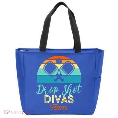 Drop Shot Divas Funny Pickleball Team Cool Gift Tote Bag