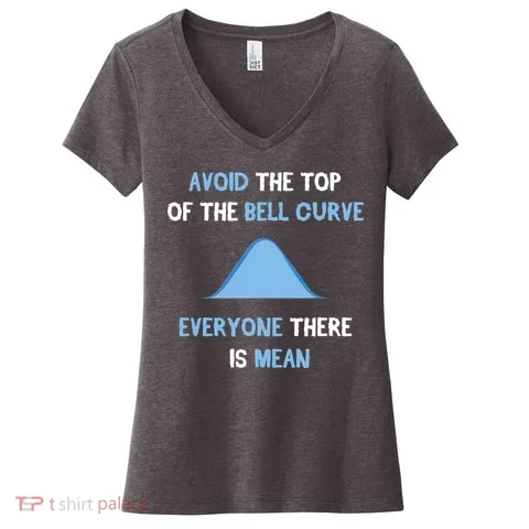 Data Scientist Engineer Statistics Modelling Data Sciene Women's V-Neck T-Shirt in the selected color