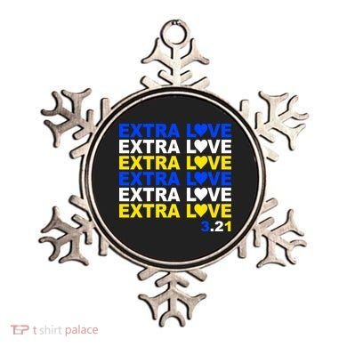 Down Syndrome Extra Love March 21st Ornament