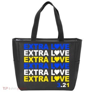 Down Syndrome Extra Love March 21st Tote Bag