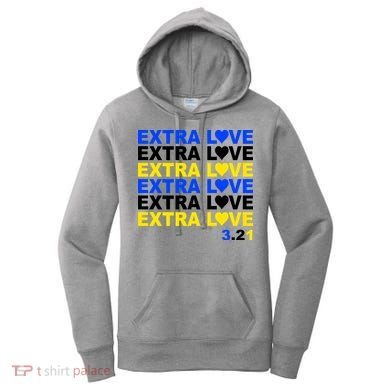 Down Syndrome Extra Love March 21st Women's Hoodie