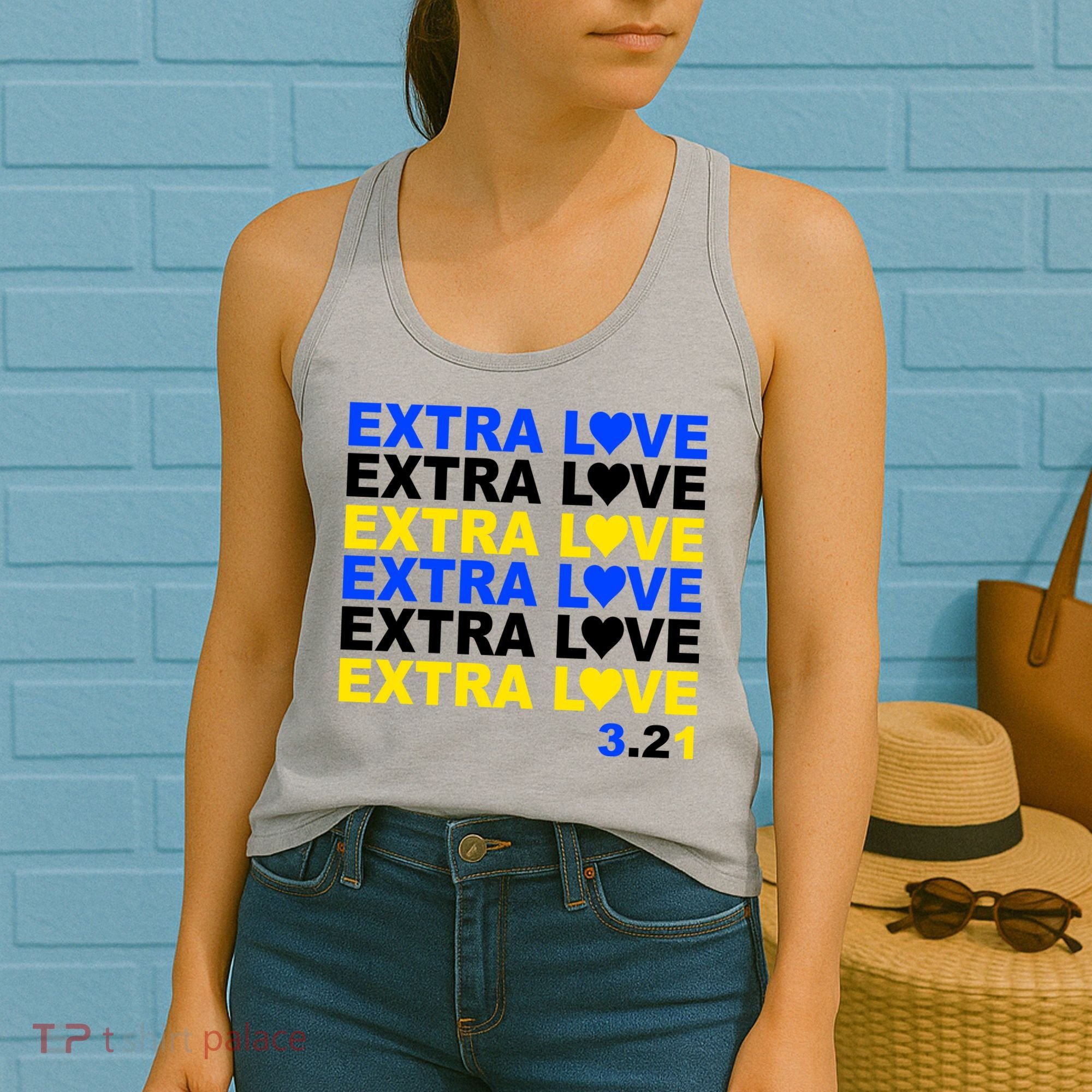 Down Syndrome Extra Love March 21st Women's Tank Top