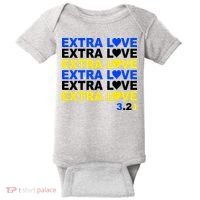 Down Syndrome Extra Love March 21st Baby Bodysuit thumb 0