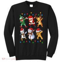 Dabbing Santa Elf Friends Christmas Funny Xmas Dab Sweatshirt thumb 0