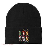 Dabbing Santa Elf Friends Christmas Funny Xmas Dab Beanie thumb 0