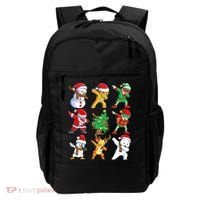 Dabbing Santa Elf Friends Ugly Xmas Sweater Dab Boys Backpack thumb 0