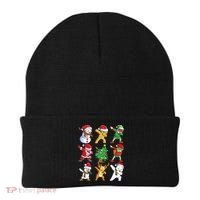 Dabbing Santa Elf Friends Ugly Xmas Sweater Dab Boys Beanie thumb 0