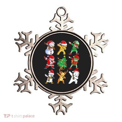 Dabbing Santa Elf Friends Ugly Xmas Sweater Dab Boys Ornament