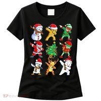 Dabbing Santa Elf Friends Ugly Xmas Sweater Dab Boys Women's T-Shirt thumb 0