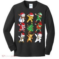 Dabbing Santa Elf Friends Ugly Xmas Sweater Dab Boys Kids Long Sleeve Shirt thumb 0