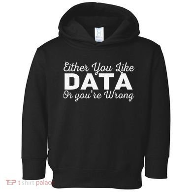 Data Science Engineer Statistics Analyst Finance Researchers Toddler Hoodie