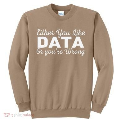 Data Science Engineer Statistics Analyst Finance Researchers Sweatshirt
