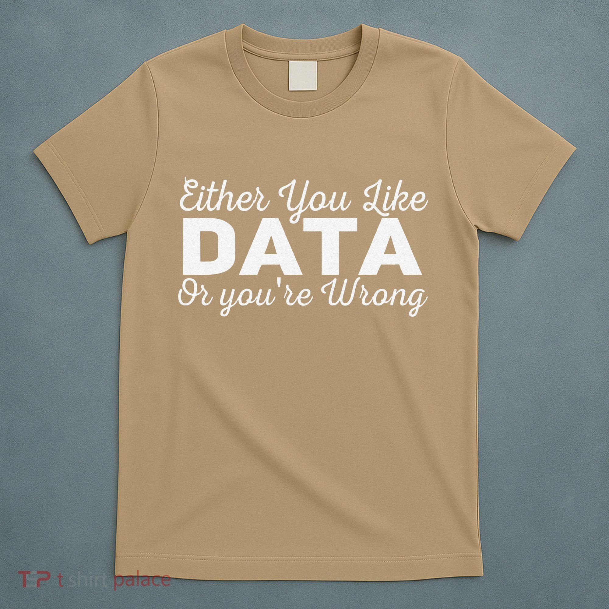 Data Science Engineer Statistics Analyst Finance Researchers T-Shirt