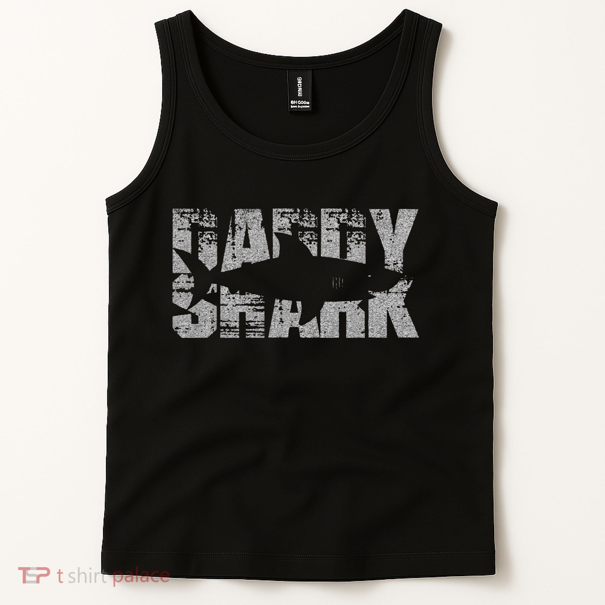 Daddy Shark Funny Shark Gifts For Dad Tank Top