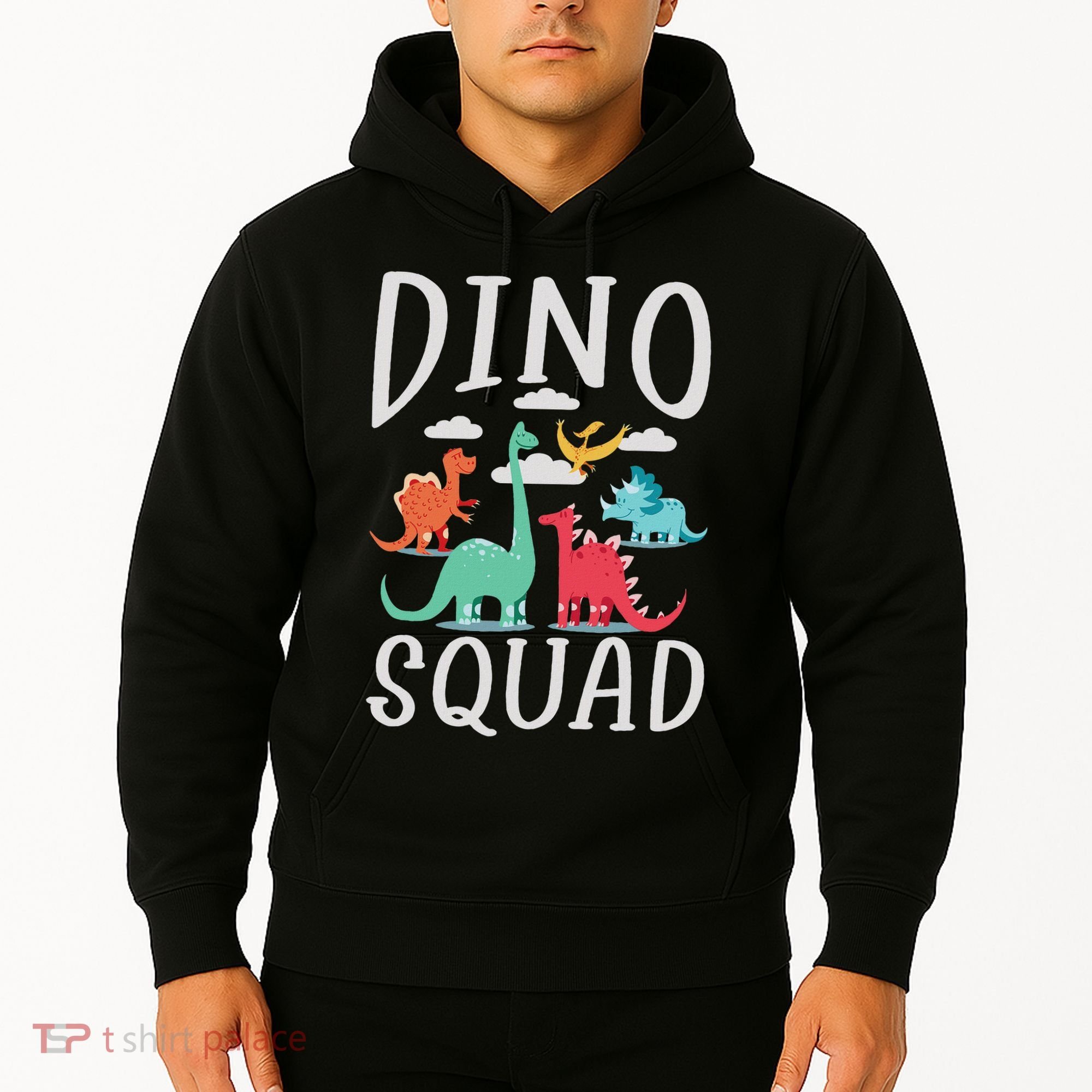 Dino Squad Fossils Dinsosaur Hoodie