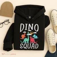 Dino Squad Fossils Dinsosaur Hoodie thumb 4