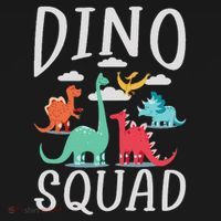 Dino Squad Fossils Dinsosaur T-Shirt thumb 7