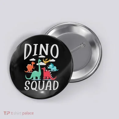 Dino Squad Fossils Dinsosaur Button