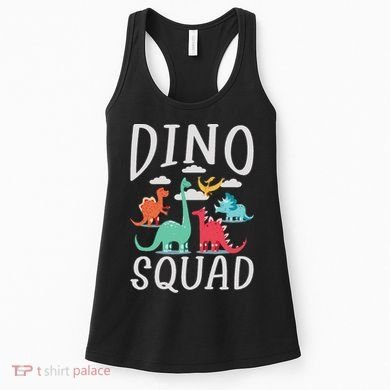 Dino Squad Fossils Dinsosaur Women's Tank Top