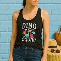 Dino Squad Fossils Dinsosaur Women's Tank Top thumb 2