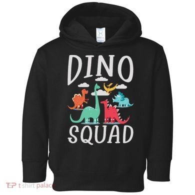 Dino Squad Fossils Dinsosaur Toddler Hoodie
