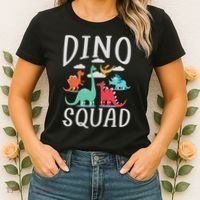 Dino Squad Fossils Dinsosaur Women's T-Shirt thumb 2