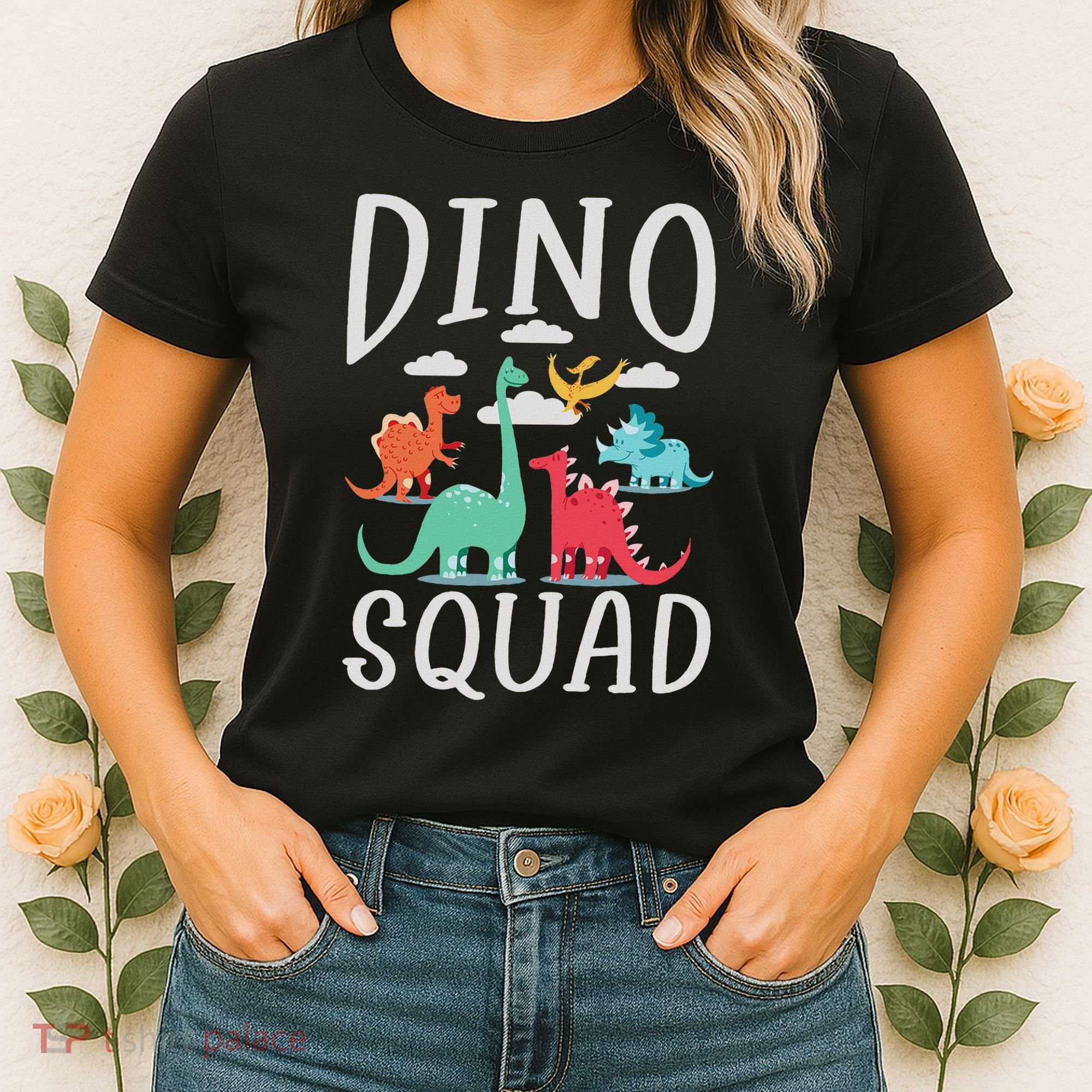 Dino Squad Fossils Dinsosaur Women's T-Shirt