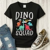 Dino Squad Fossils Dinsosaur Women's T-Shirt thumb 3