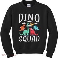 Dino Squad Fossils Dinsosaur Kids Sweatshirt thumb 0