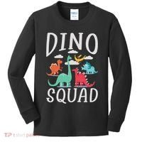 Dino Squad Fossils Dinsosaur Kids Long Sleeve Shirt thumb 0