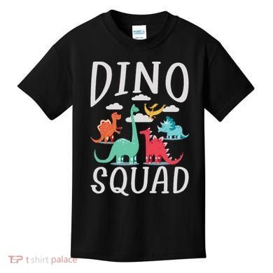 Dino Squad Fossils Dinsosaur Kids T-Shirt