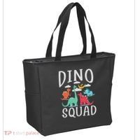 Dino Squad Fossils Dinsosaur Tote Bag thumb 2