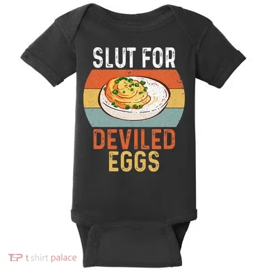 Design Slut For Deviled Eggs Baby Bodysuit