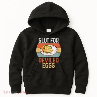Design Slut For Deviled Eggs Kids Hoodie