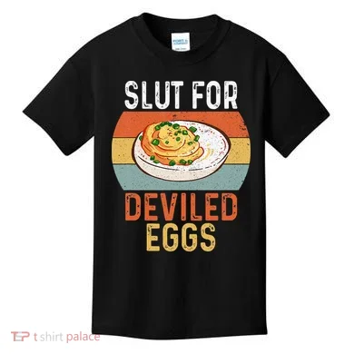 Design Slut For Deviled Eggs Kids T-Shirt