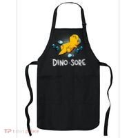Dino Sore Funny Dinosaur Workout Gym Lifting Fitness Apron thumb 0