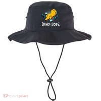 Dino Sore Funny Dinosaur Workout Gym Lifting Fitness Bucket Hat thumb 0