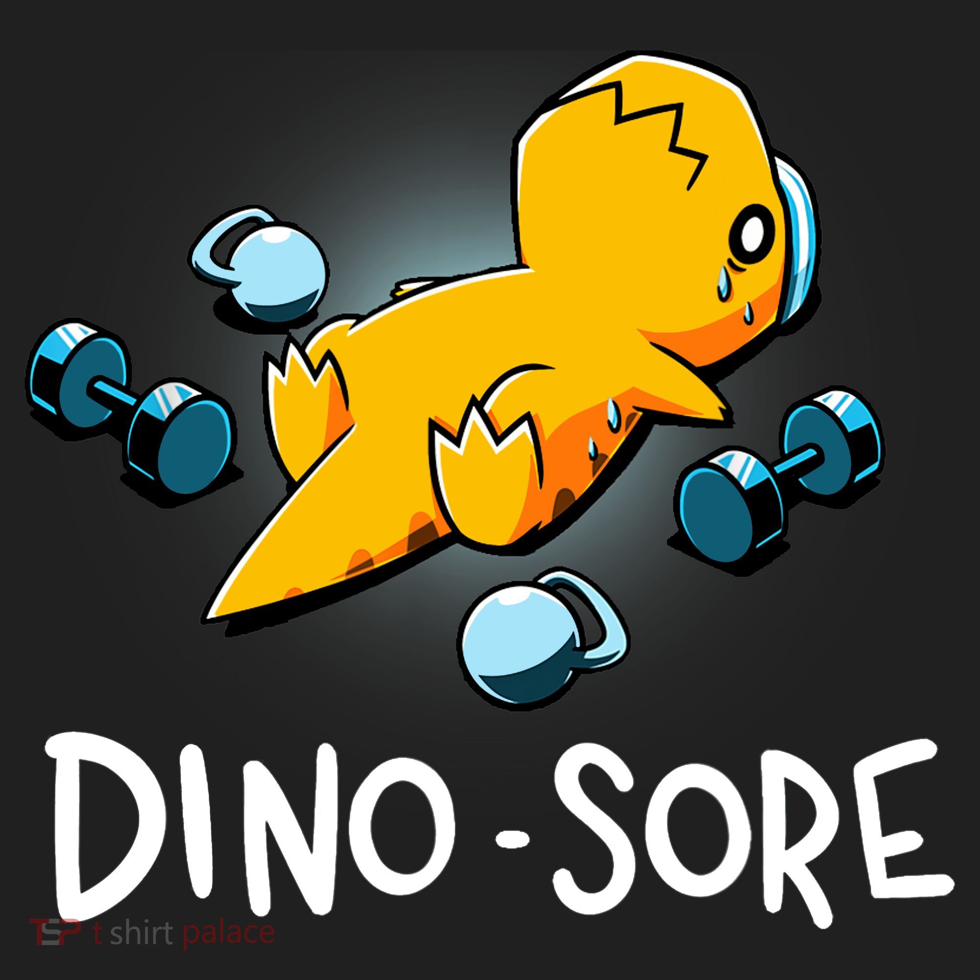 Dino Sore Funny Dinosaur Workout Gym Lifting Fitness Beanie