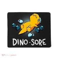 Dino Sore Funny Dinosaur Workout Gym Lifting Fitness Mousepad thumb 0