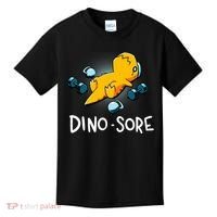 Dino Sore Funny Dinosaur Workout Gym Lifting Fitness Kids T-Shirt thumb 0