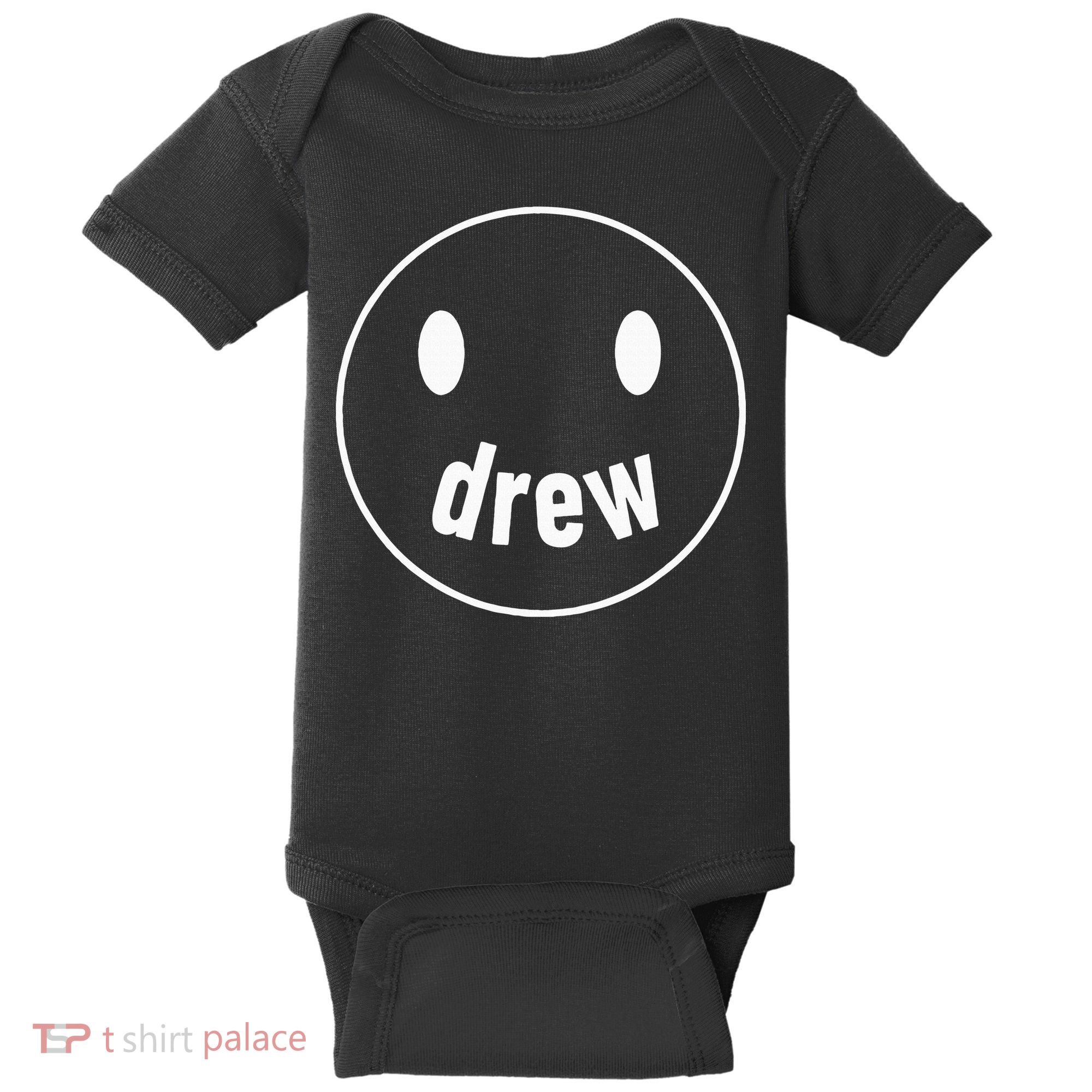Drew Smiley Face Drew Happy Face Drew Baby Bodysuit